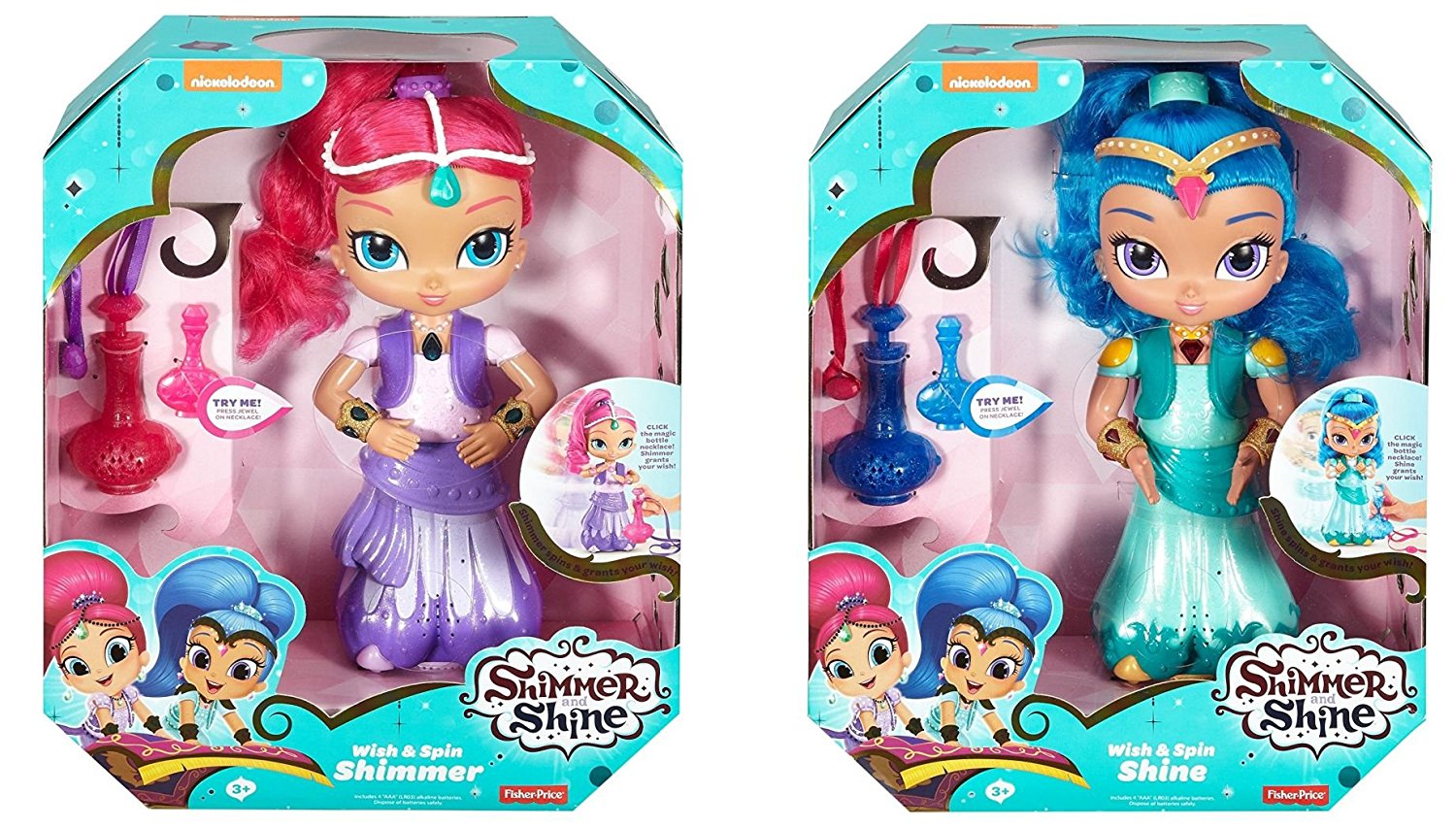 fisher price shimmer and shine doll