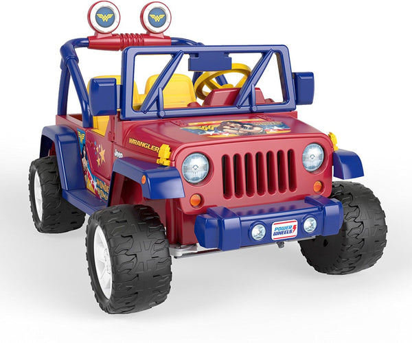 Fisher Price Power Wheels® Wonder Woman™ Jeep® Wrangler DNJ66 | You Are My  Everything (Yame Inc.)