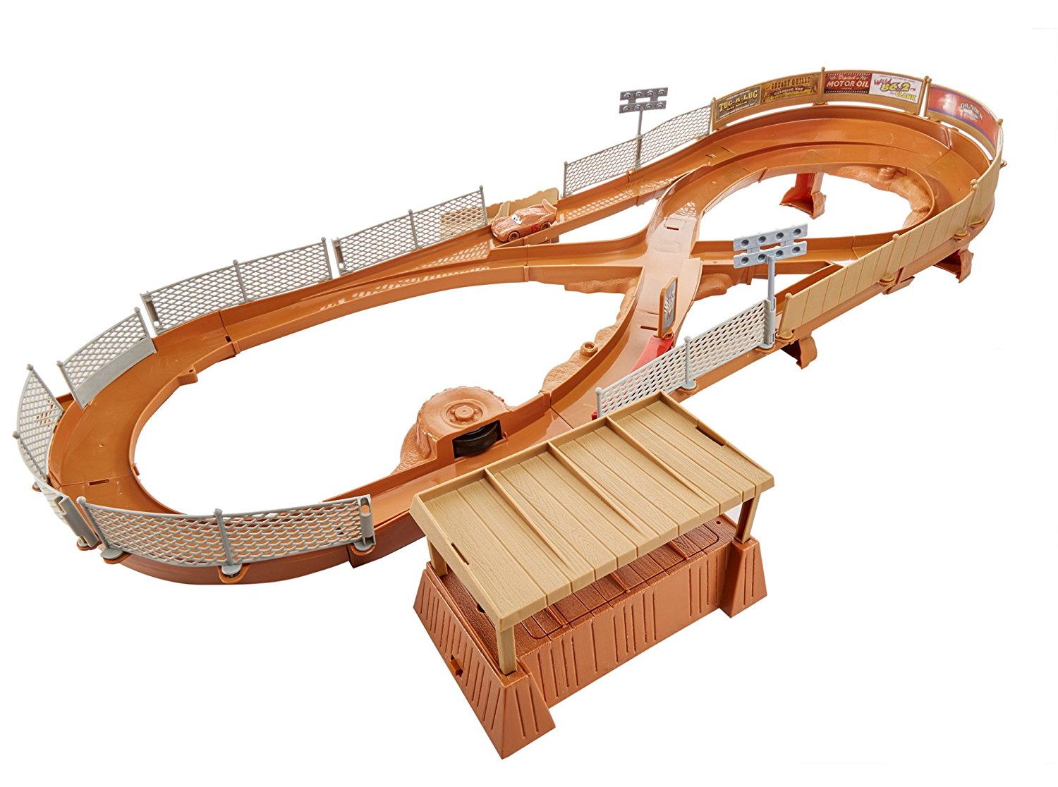 disney cars 3 thunder hollow speedway track set