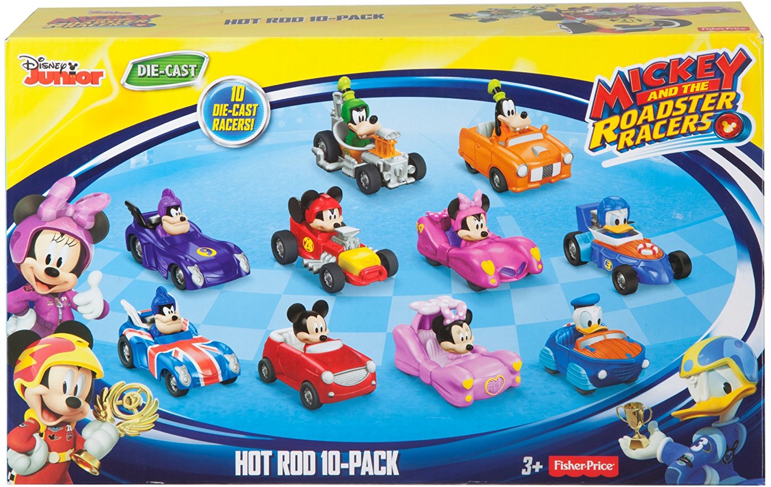 mickey and the roadster racers die cast cars