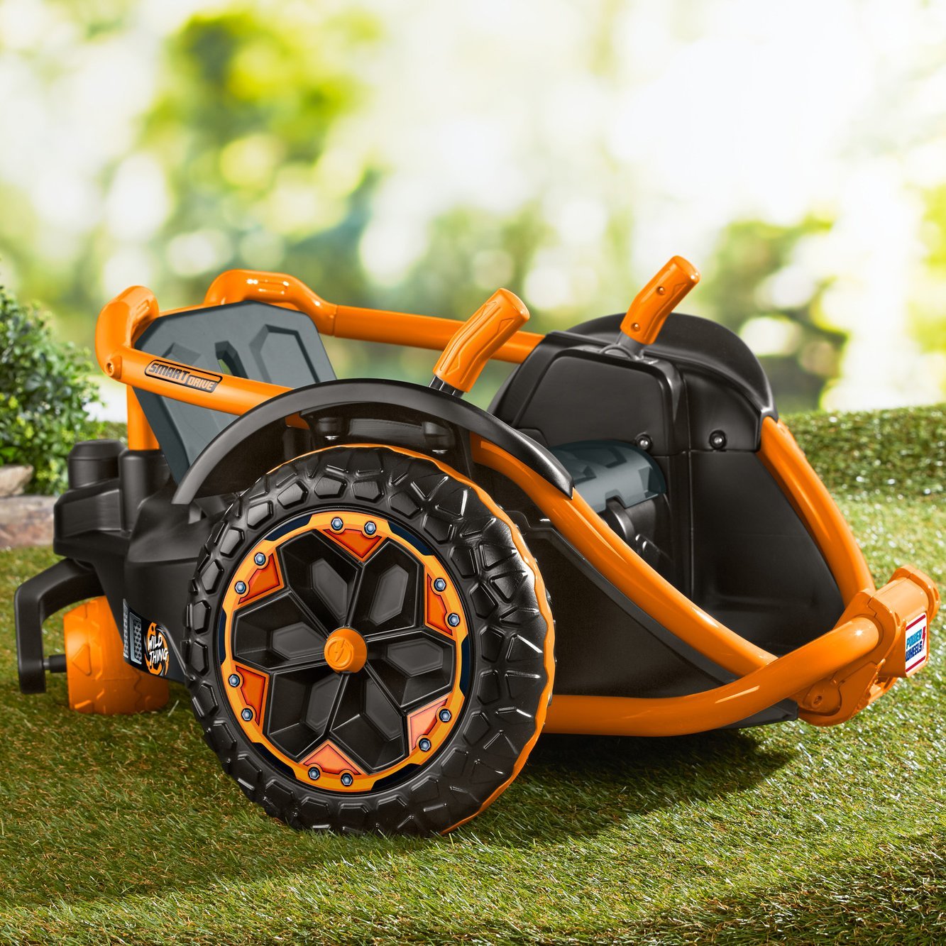 power wheels orange wild thing