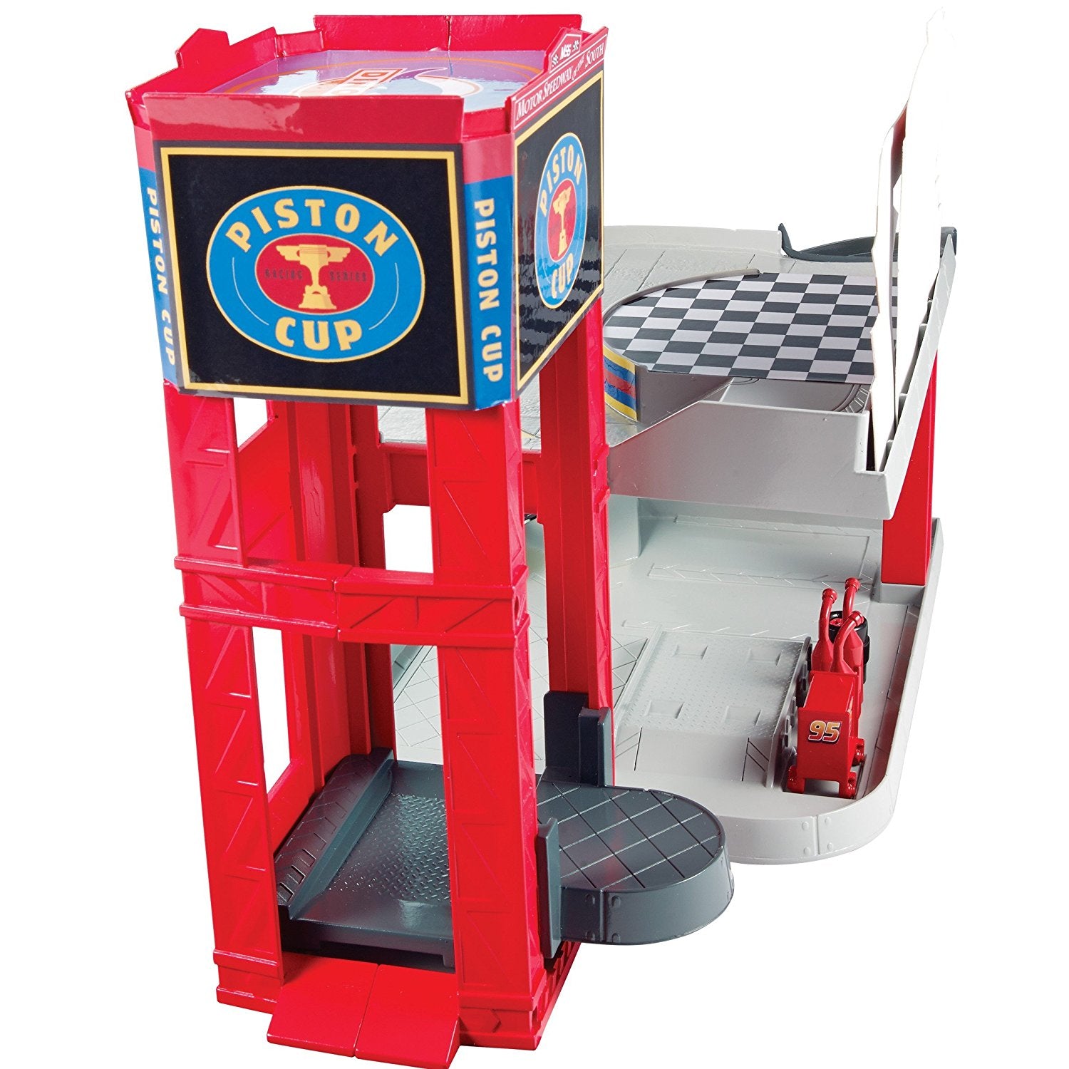 disney cars piston cup racing garage