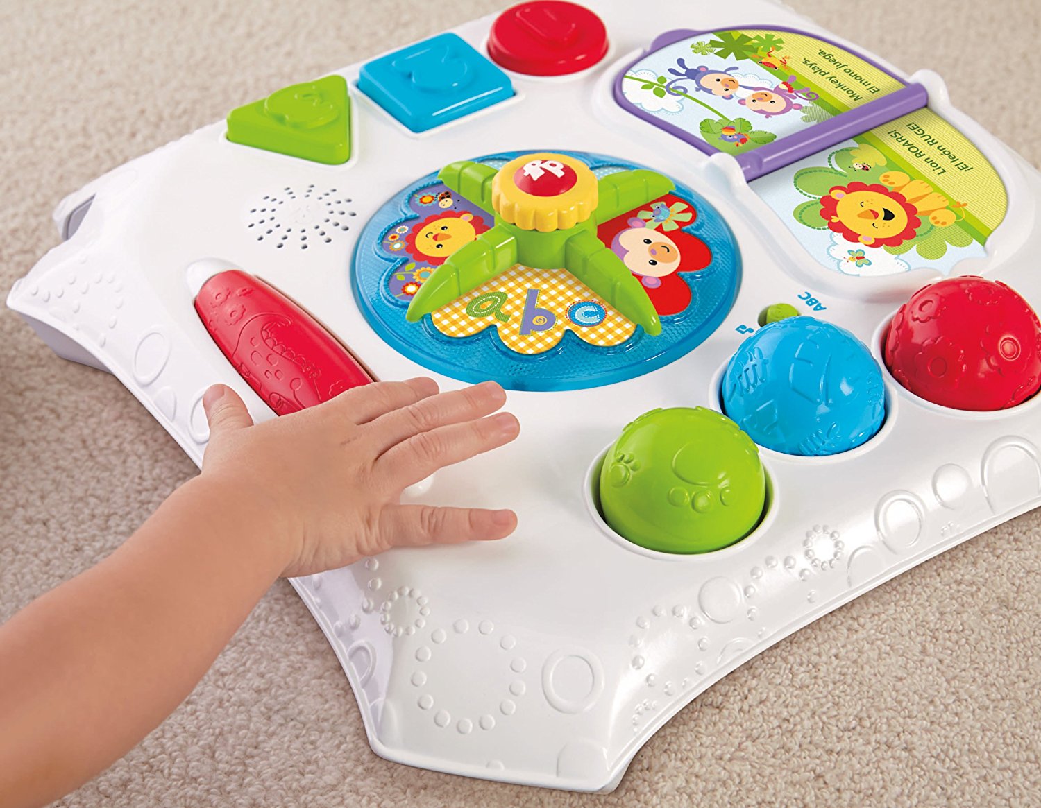 fisher price animal learning table