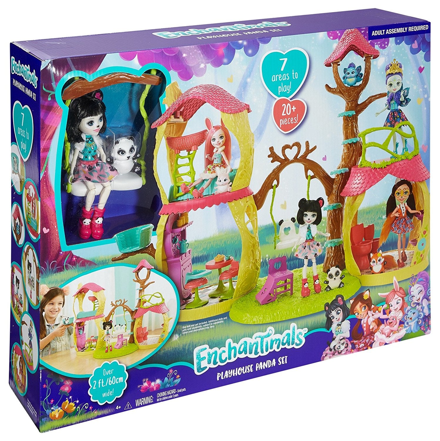 enchantimals play house