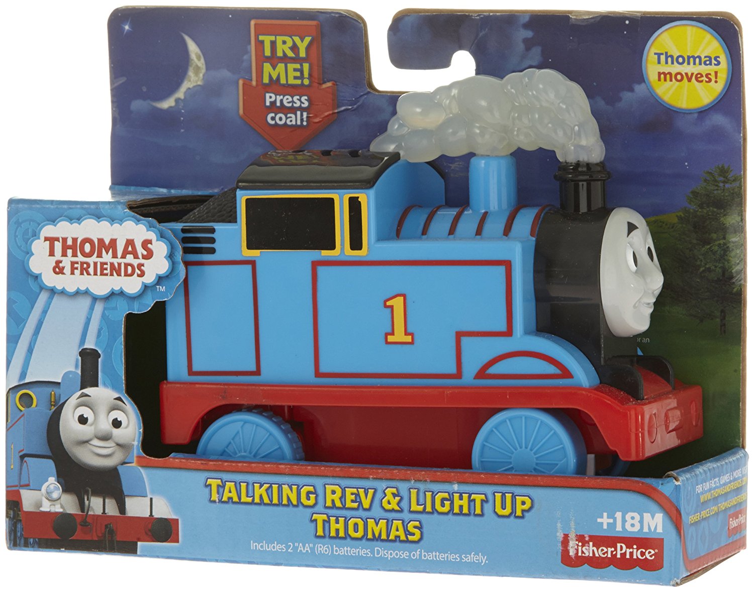 light up thomas train