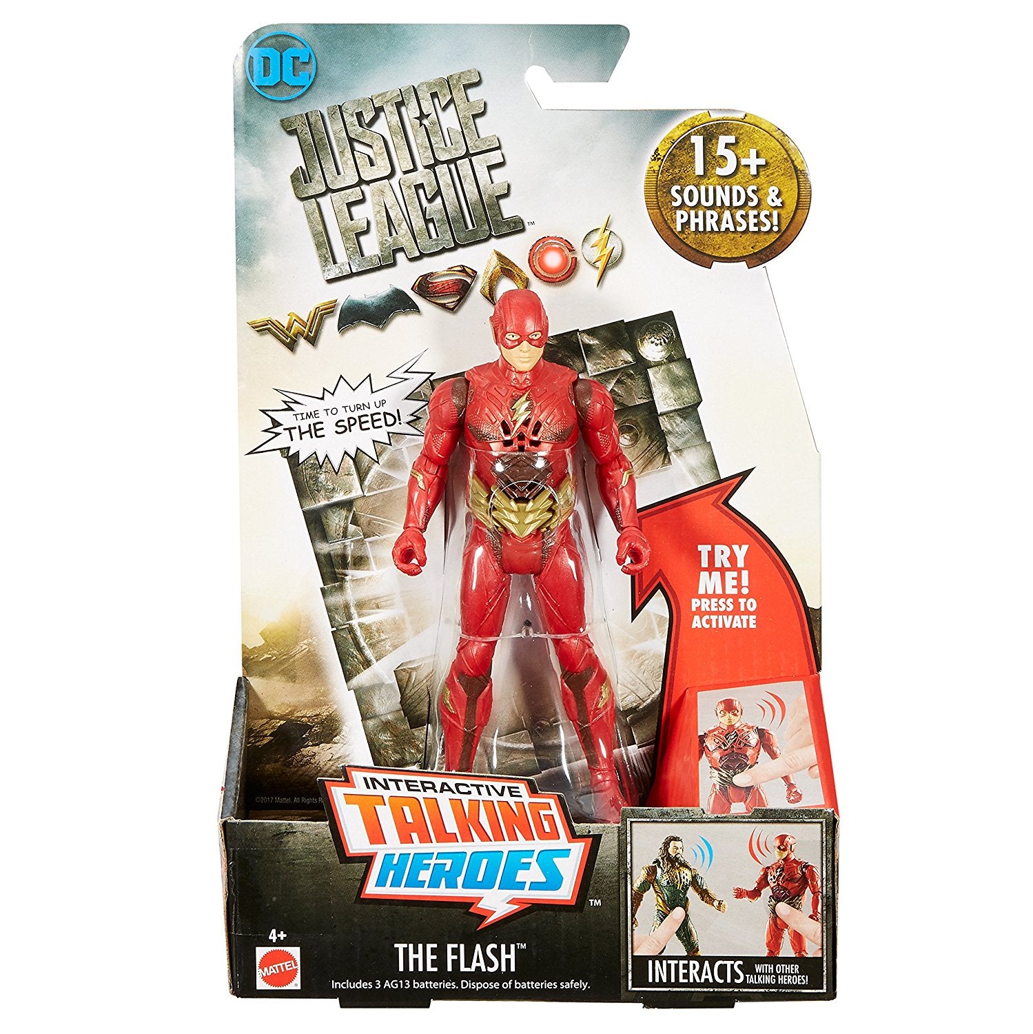 flash justice league toy