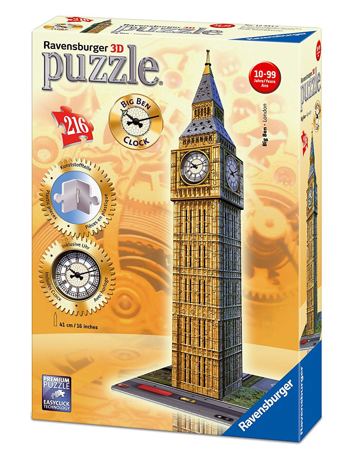 koken Prehistorisch potlood Ravensburger 3D Puzzles Big Ben Clock 12586 | You Are My Everything (Yame  Inc.)