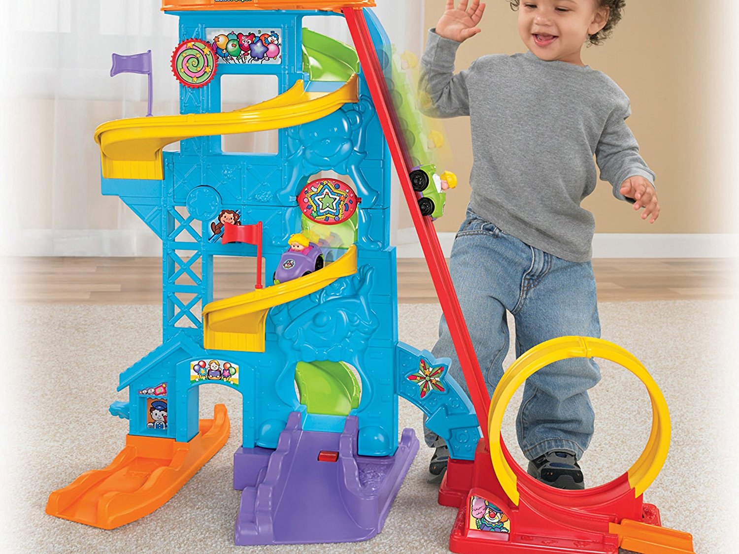 loops and swoops park by fisher price