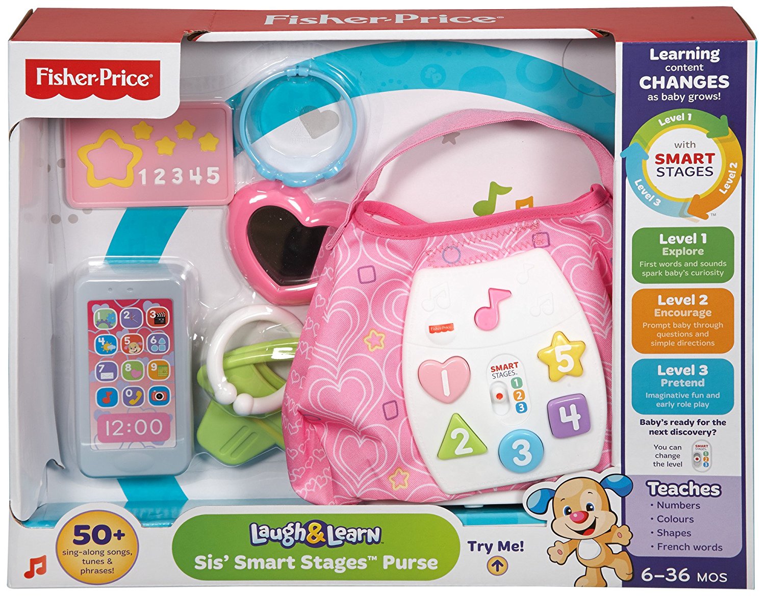 fisher price laugh and learn handbag