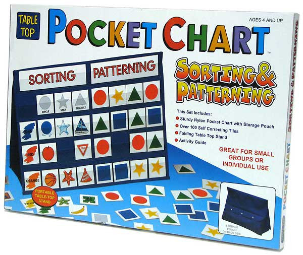 Tabletop Pocket Chart Stand