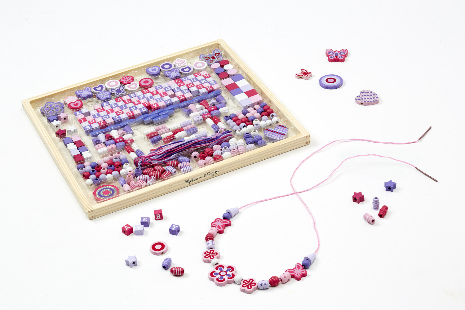 melissa and doug bead set