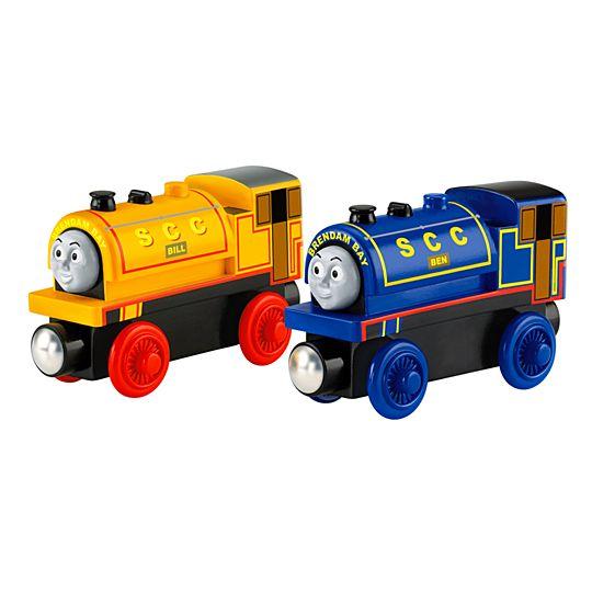 thomas wooden railway bill and ben