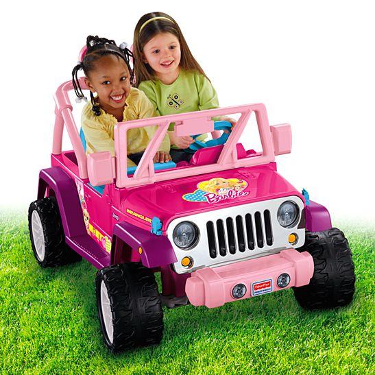 power wheels jeep wrangler barbie