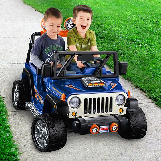 fisher price power wheels jeep rubicon