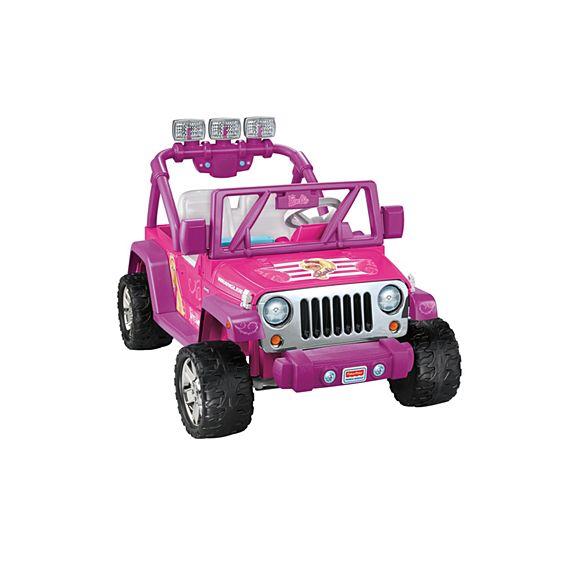 fisher price power wheels barbie jeep