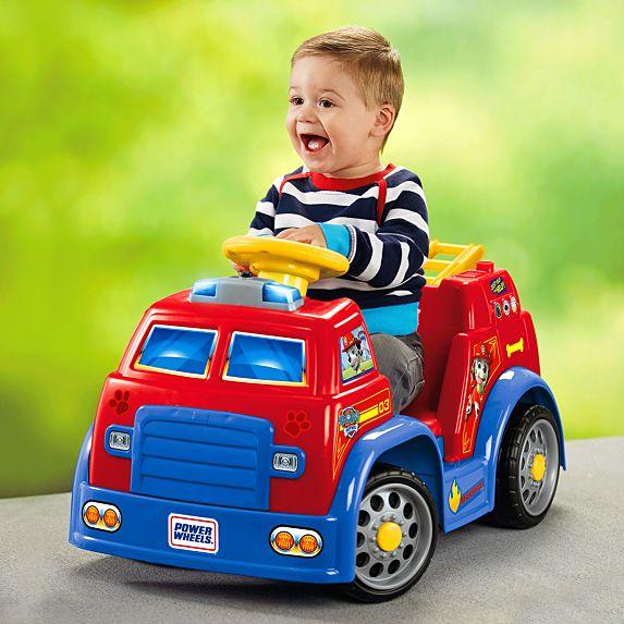 fisher price fire truck ride on