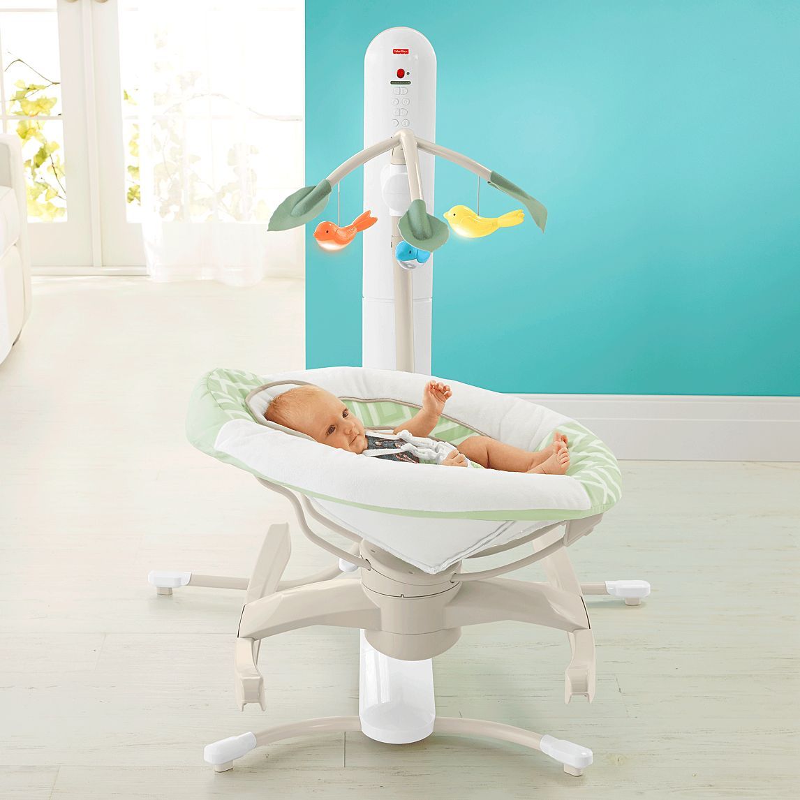 fisher price 4 in 1 smart connect swing