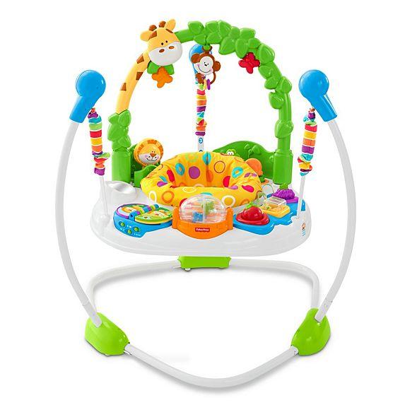 fisher price go wild jumperoo age