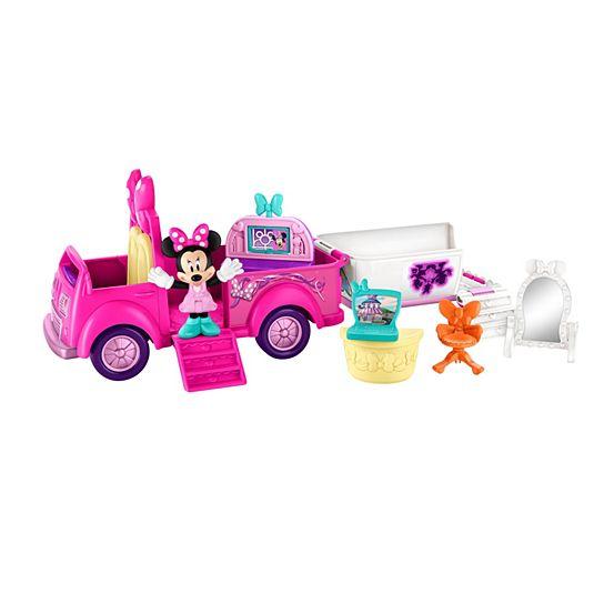 minnie mouse helper van