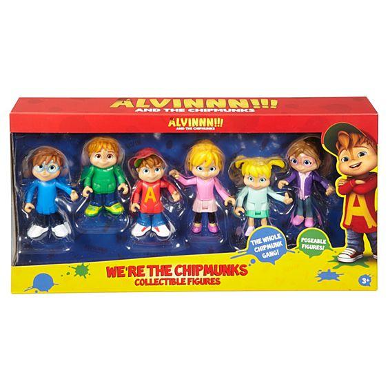 alvin and the chipmunks action figures