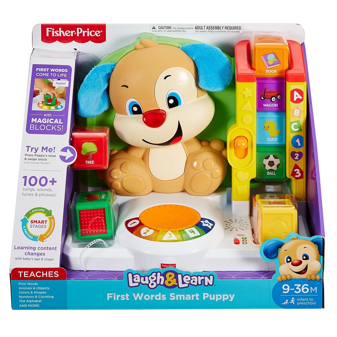 fisher price puppy laugh and learn