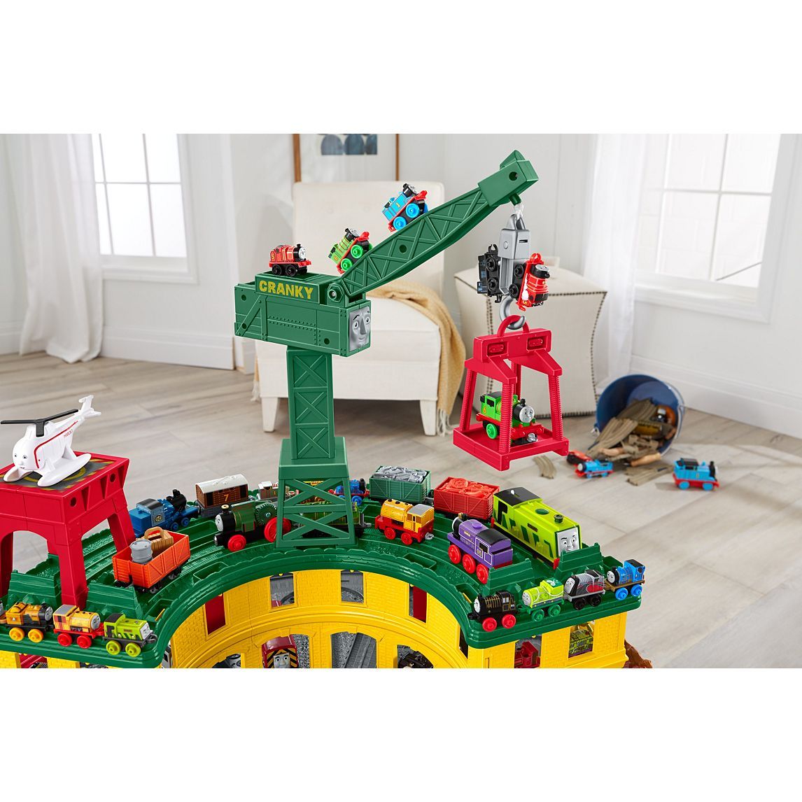 fisher price thomas and friends super station