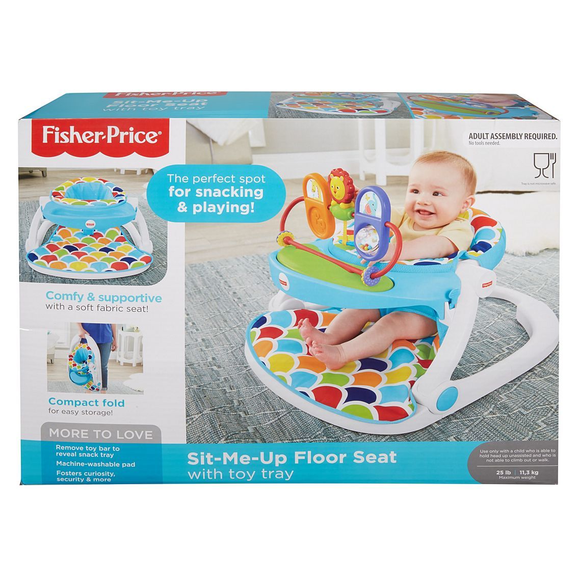 fisher price baby seat with tray