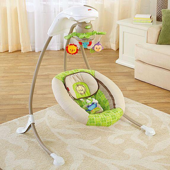 Fisher Price Rainforest Deluxe Cradle N Swing X7340 You Are My