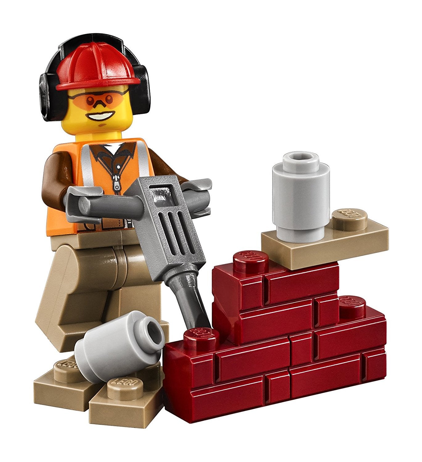 lego city sweeper and excavator