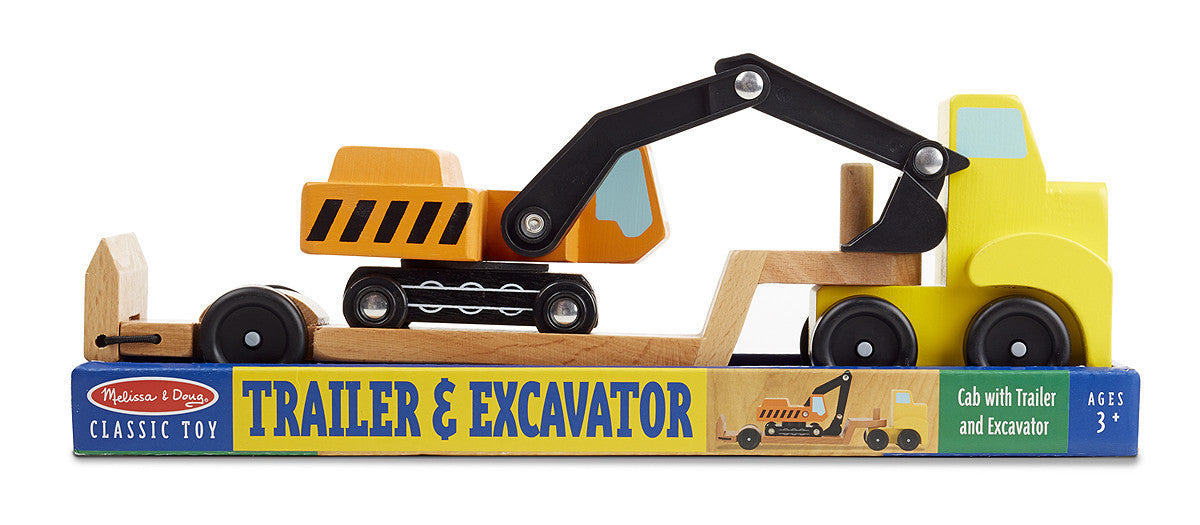 melissa and doug excavator