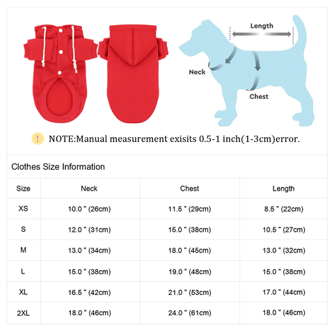 Custom Dog Cat Hoodie, Personalized Pet French Bulldog Name Hoodies Clothes, Cotton Puppy Coat Clothing For Small Medium Large Dog, Small Medium Large Dogs (L, Orange), iBuyXi.com