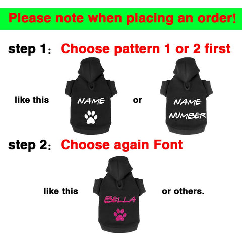 Custom Dog Cat Hoodie Clothes, French Bulldog Puppy Dog Coat, Sweatshirt Cotton, Winter Dog Cat Clothing Shirt, Chihuahua Yorkshire, Pet Clothes Funny Heart Cat Clothes Puppy Hoodies for Dogs Cats, iBuyXi.com