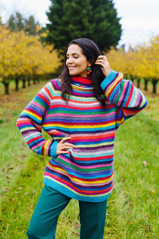 Sweater pattern in Scheepjes Alpaca Rhythm