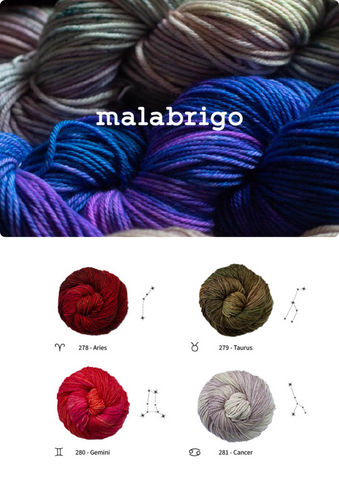 Malabrigo Rios Zodiac Collection