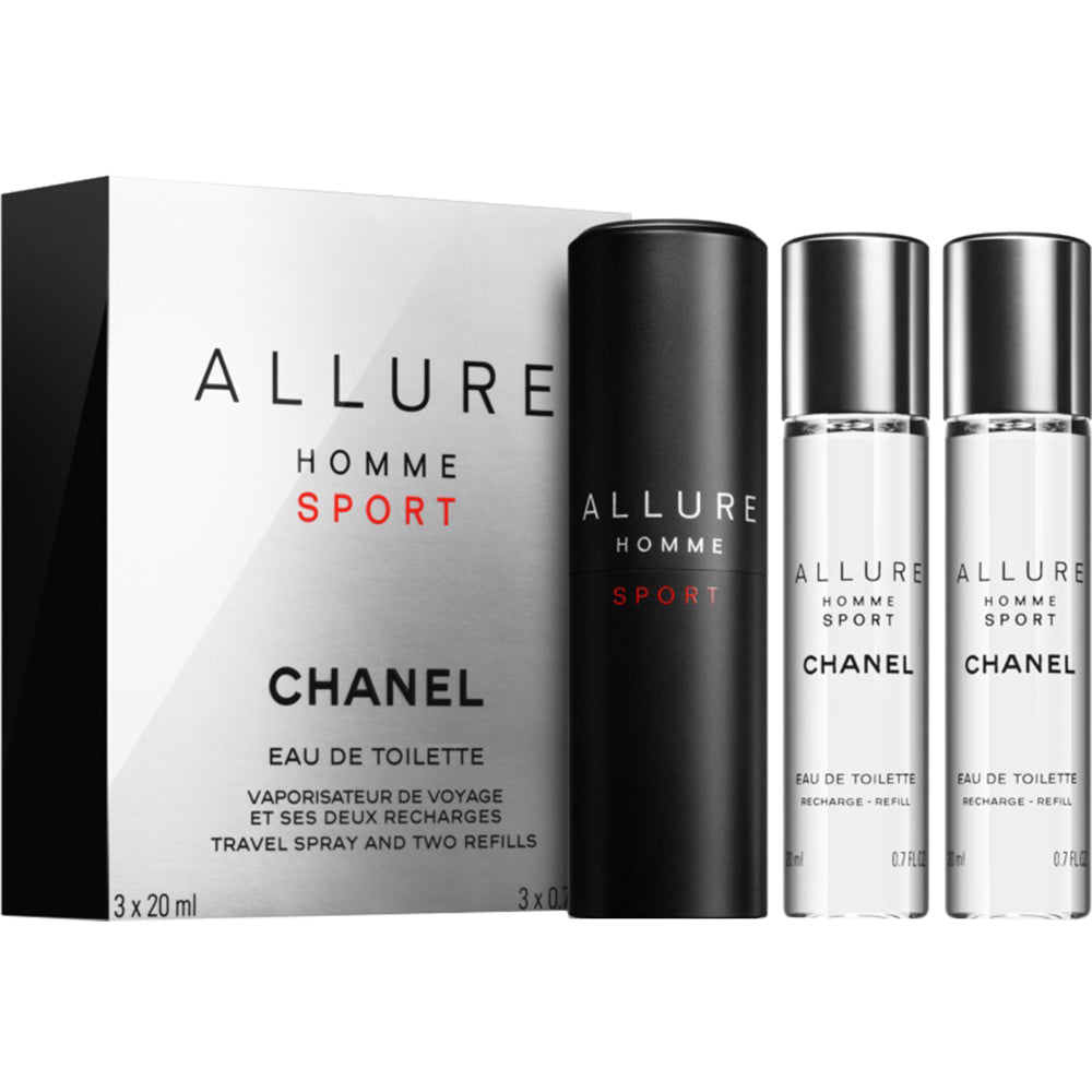 Chanel Allure Homme Sport EDT Refillable Travel Set | My Perfume Shop