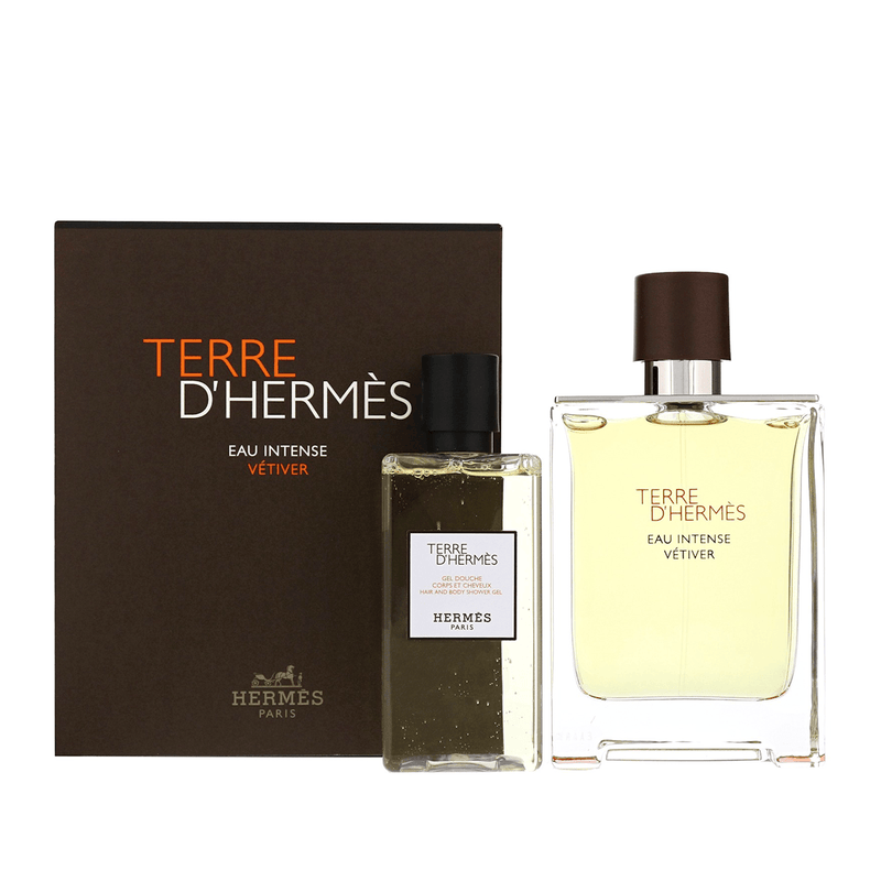 hermes eau intense vetiver gift set