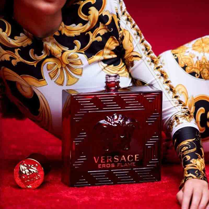 red versace eros