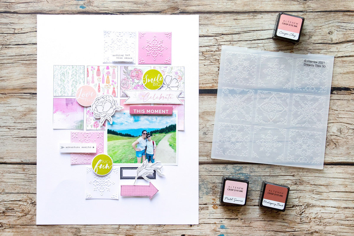 scrapbook scrapbooking layout