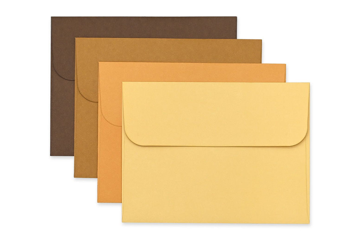 Altenew's Crafty Necessities Greeting Card Envelopes in Fall Harvest colors