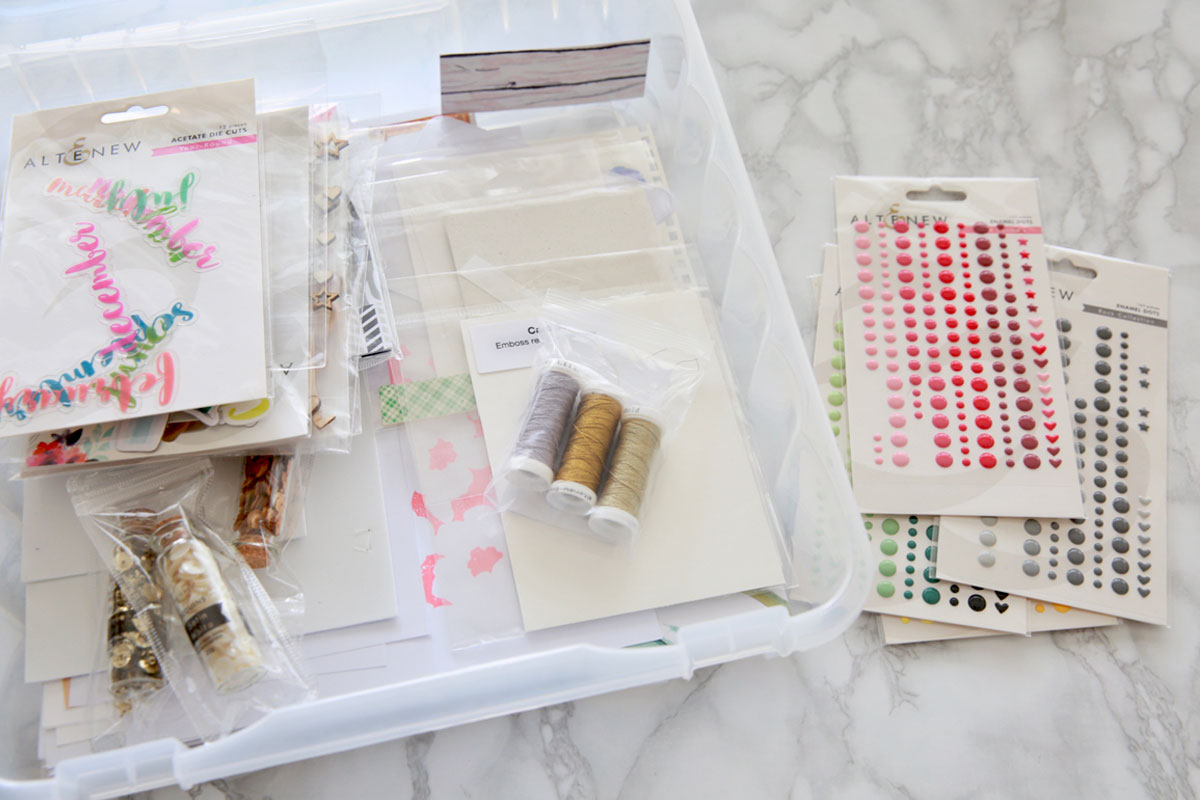 How I Store My Card Stock & Designer Series Paper