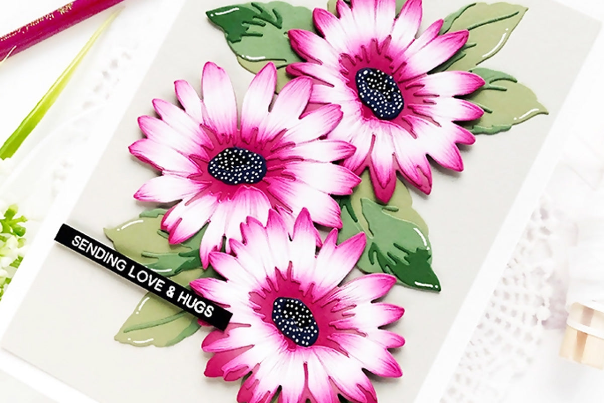 Find the best high-quality wafer-thin dies for paper crafting for all your viva magenta-themed cards!