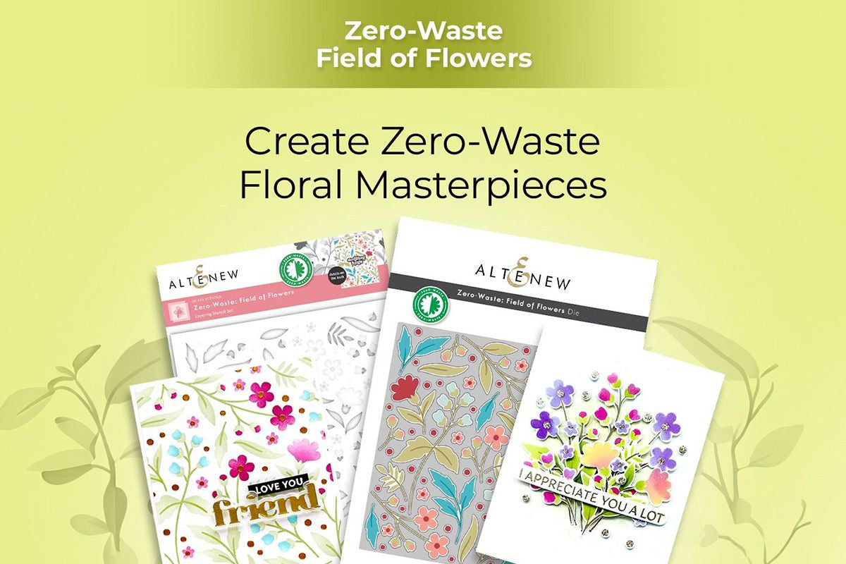 Altenew's innovative Zero Waste products are perfect for crafters on a budget!