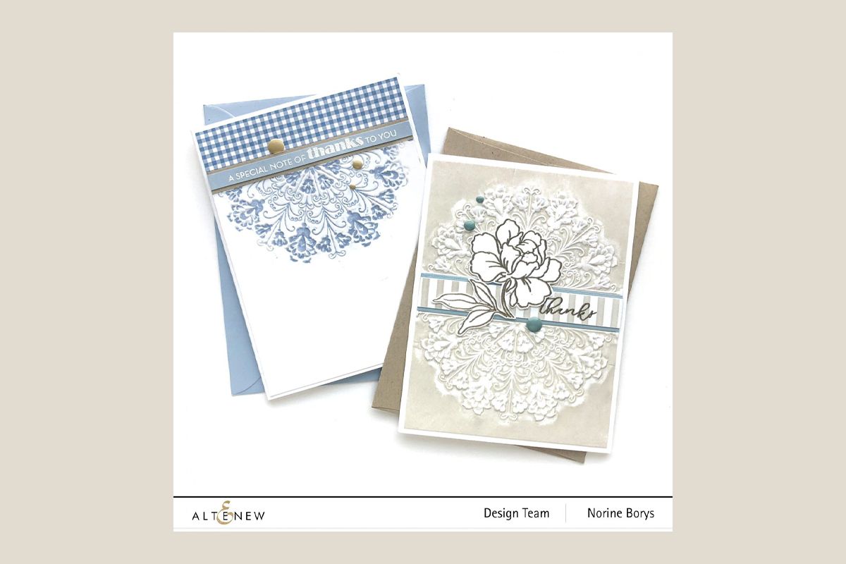 embossing card