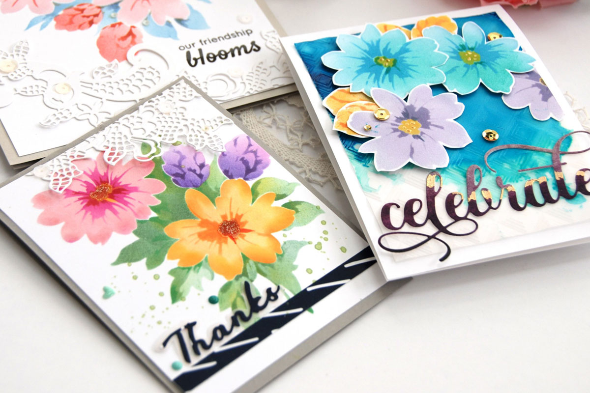 easy floral stencil designs