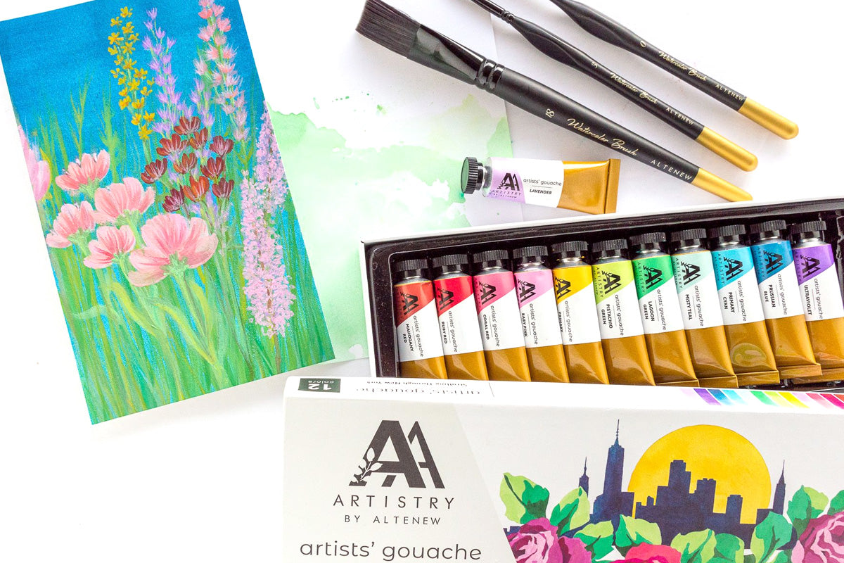 The Best Acrylic Gouache Brands for Artists, illustrators, Designers