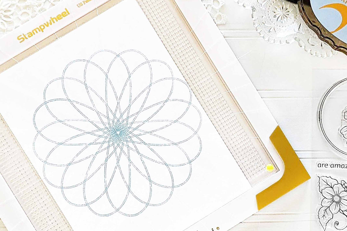 Craft beautiful florals together with the Altenew Stampwheel to learn different stamping techniques!