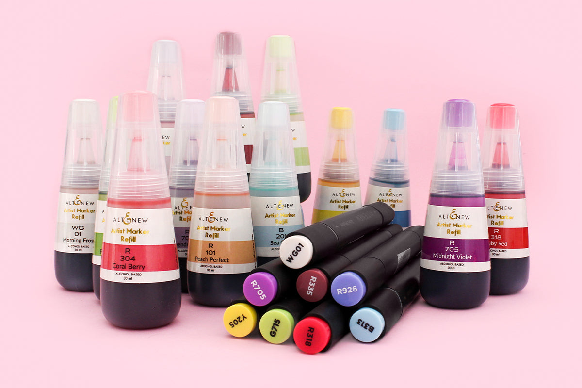 How to Achieve Perfect Blending With Alcohol Markers – Altenew