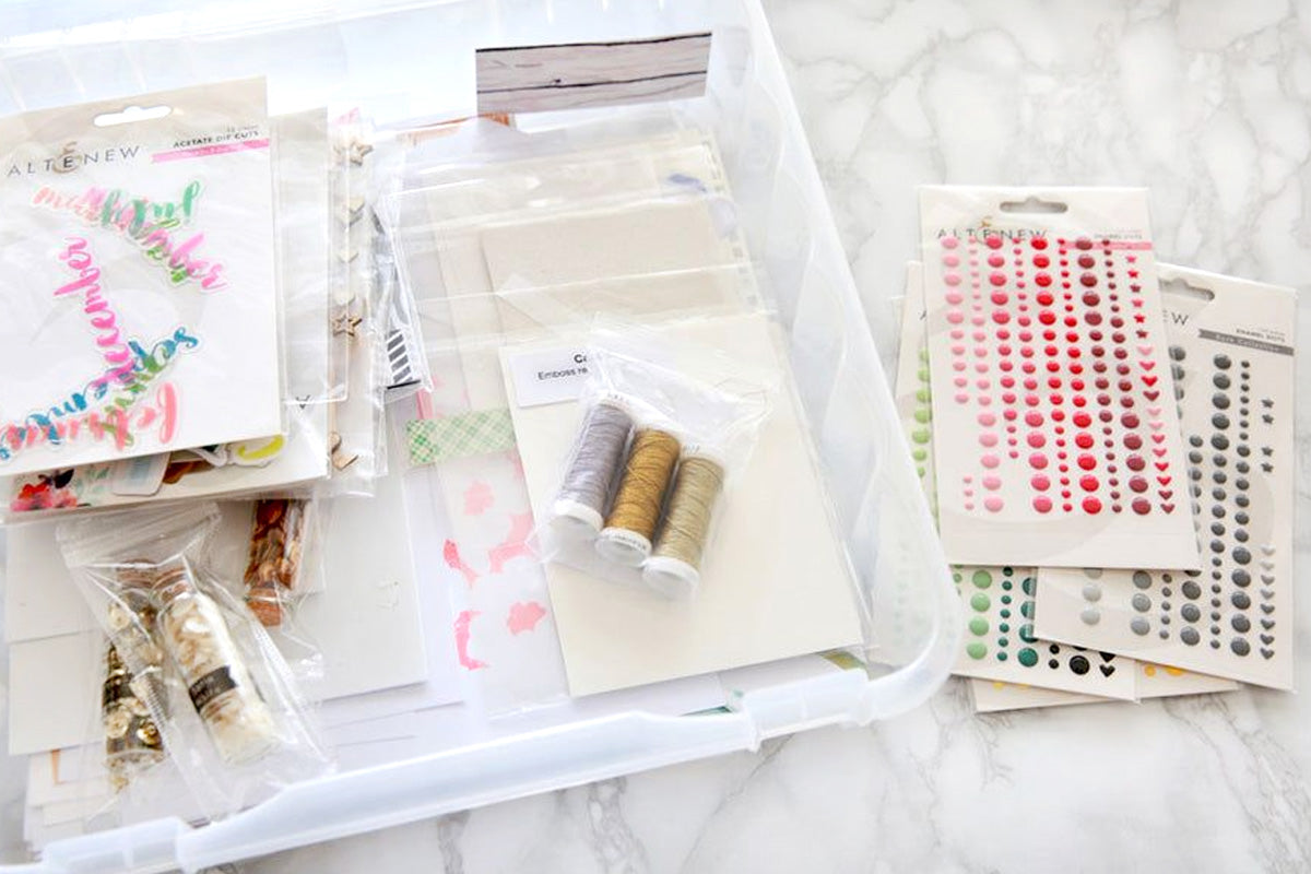 Top Tips for Decluttering Craft Projects & Art Supplies (& what to do with  1/2 done projects!) 
