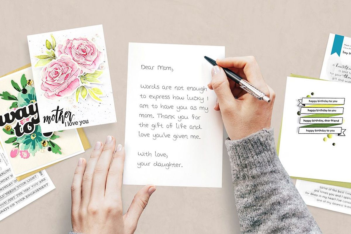 Get ideas on what to write inside a card using this handy resource of card messages!