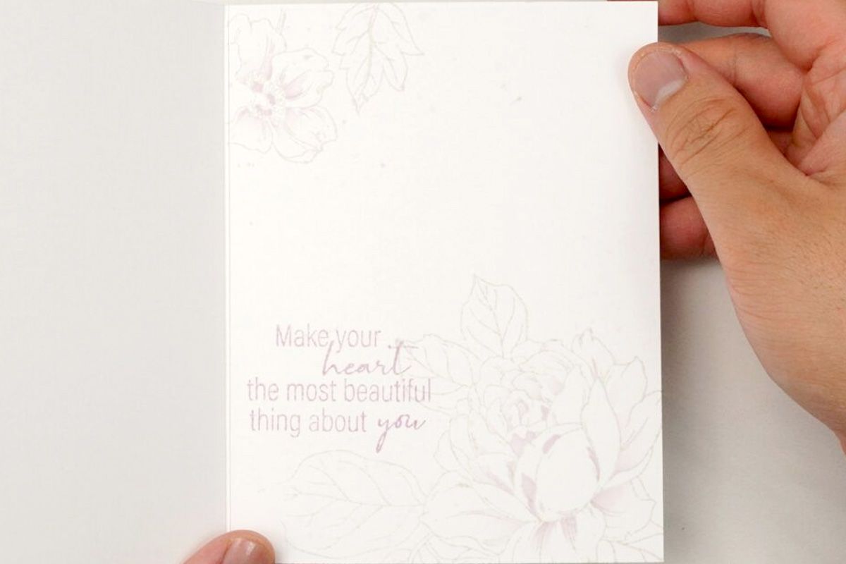 Embellish the inside of your cards using this handy stamp set!
